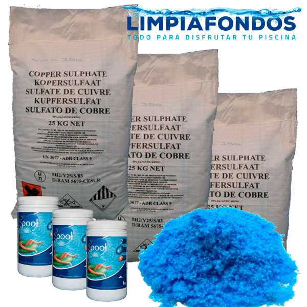 Sulfato de cobre para piscina 1 kg - Promart