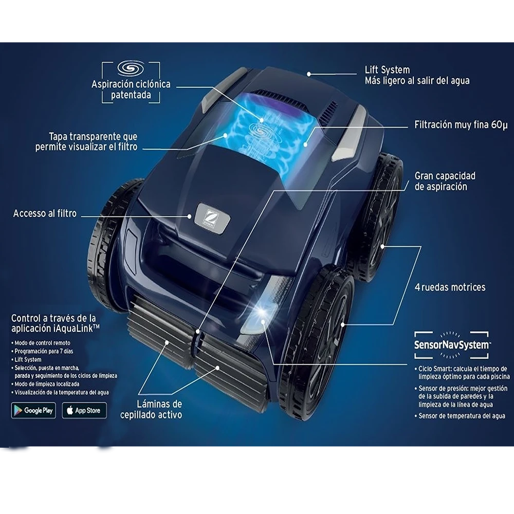 Robot Limpia Piscina Zodiac Alpha RA