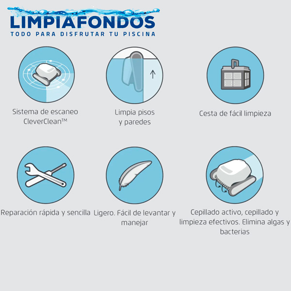 Robot Limpia Piscina Dolphin S100