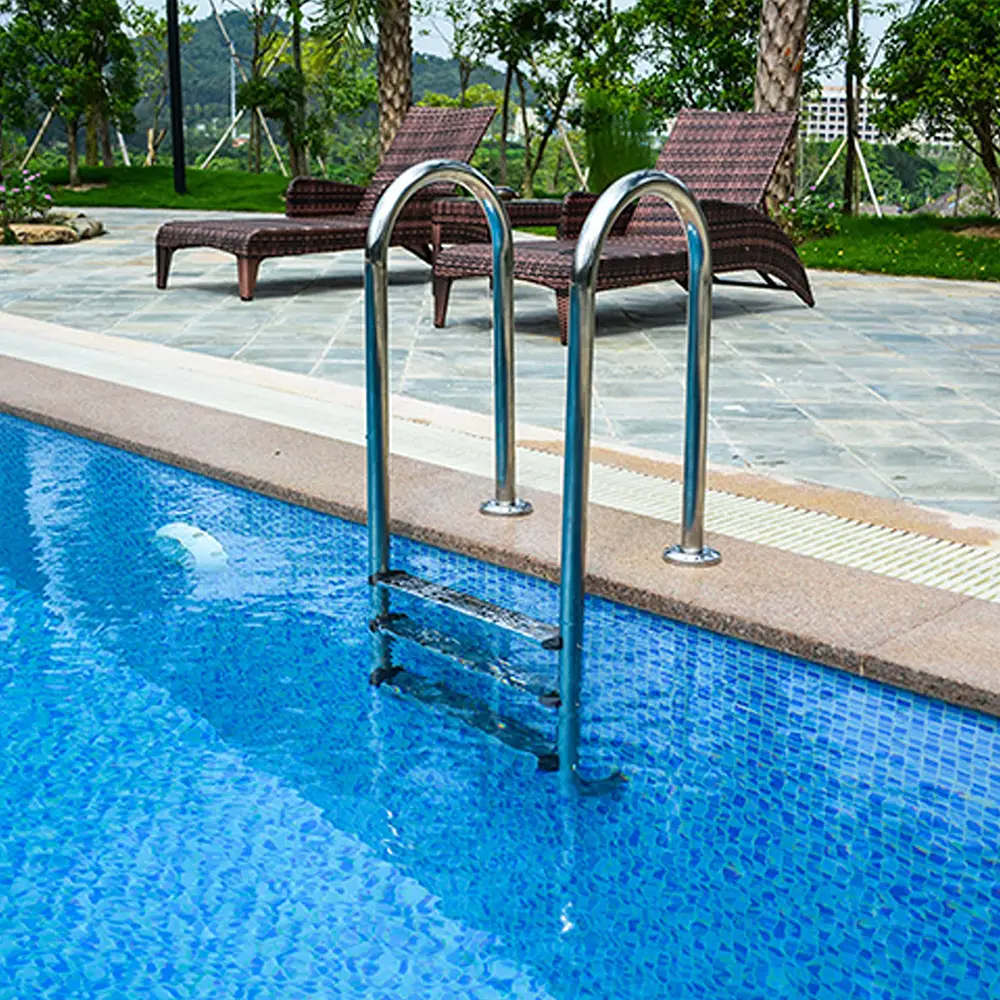Escalera Emaux NMU Peldaños Acero