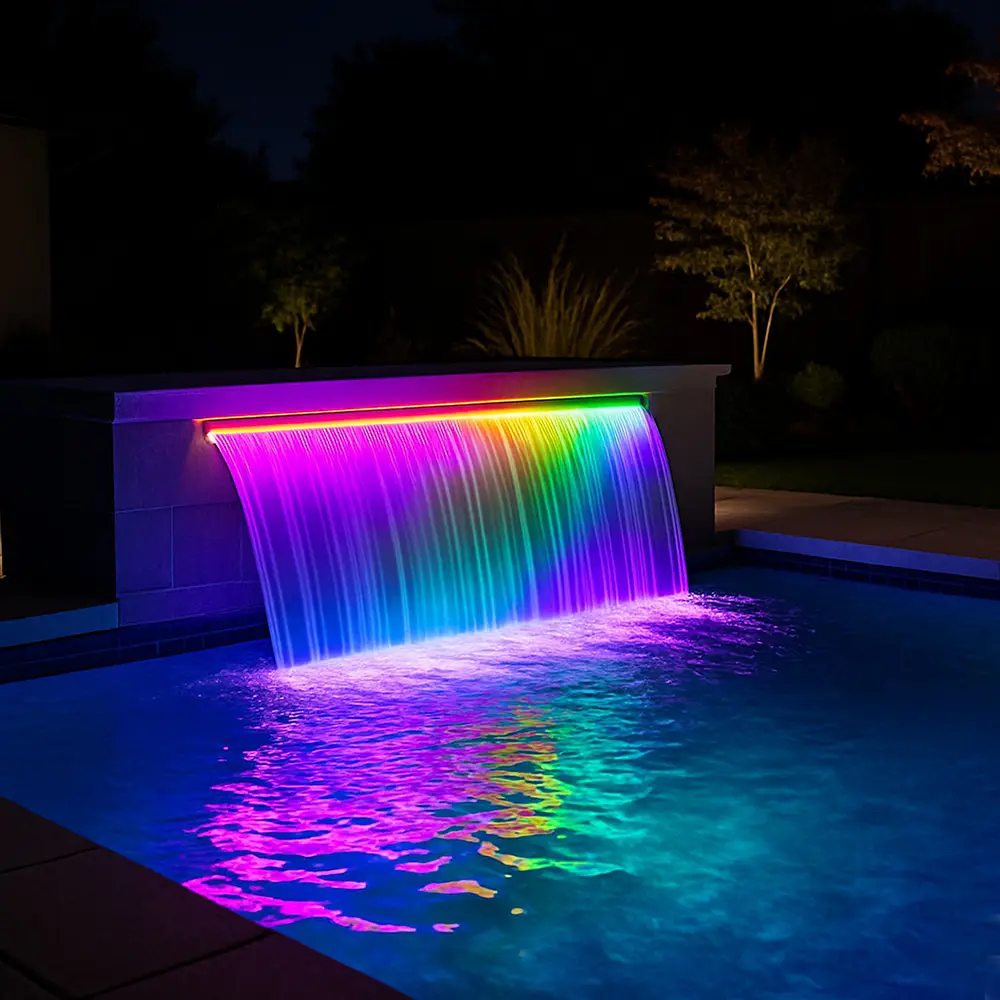 Cascada Muro ABS Led