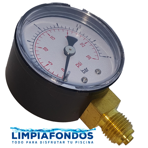 Manómetro conexión lateral