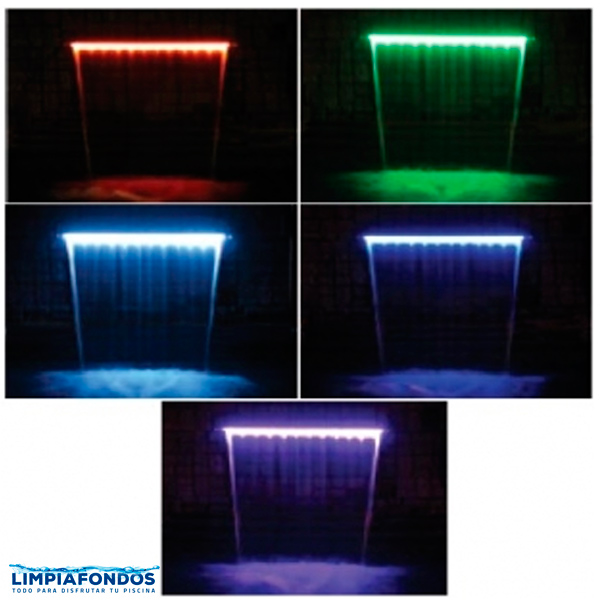 Cascada Muro ABS Led