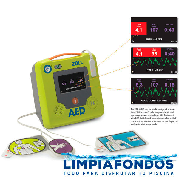 Desfibrilador Zoll AED 3 BLS