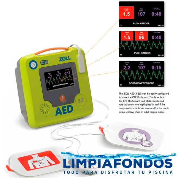 Desfibrilador Zoll AED 3 BLS